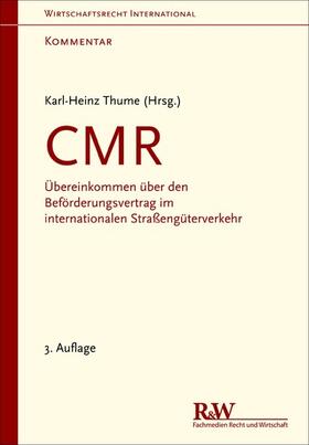Thume | CMR - Kommentar | E-Book | sack.de