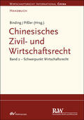Binding / Pißler |  Chinesisches Zivil- und Wirtschaftsrecht, Band 2 | eBook | Sack Fachmedien