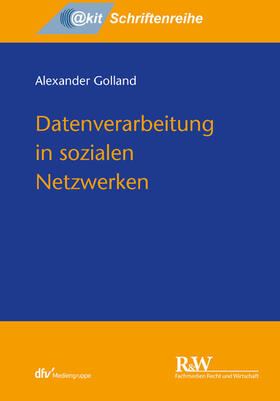 Golland | Datenverarbeitung in sozialen Netzwerken | E-Book | sack.de
