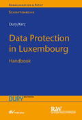 Dury / Kerz |  Data Protection in Luxembourg | eBook | Sack Fachmedien