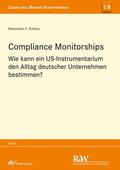 Schlutz |  Compliance Monitorships | eBook | Sack Fachmedien