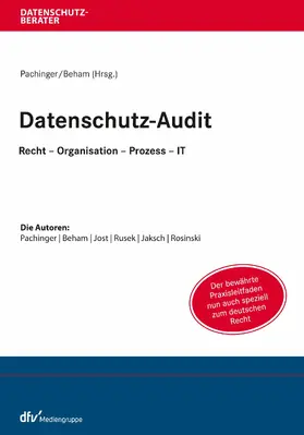 Pachinger / Beham |  Datenschutz-Audit | eBook | Sack Fachmedien