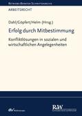 Dahl / Göpfert / Helm |  Erfolg durch Mitbestimmung | eBook | Sack Fachmedien