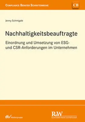 Schmigale | Nachhaltigkeitsbeauftragte | E-Book | www.sack.de