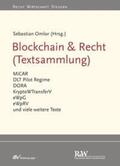 Omlor |  Blockchain & Recht (Textsammlung) | eBook | Sack Fachmedien