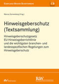 Sonnenberg |  Hinweisgeberschutz (Textsammlung) | eBook | Sack Fachmedien