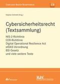 Schmidt |  Cybersicherheitsrecht (Textsammlung) | eBook | Sack Fachmedien