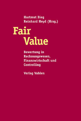 Bieg / Heyd |  Fair Value | Buch |  Sack Fachmedien