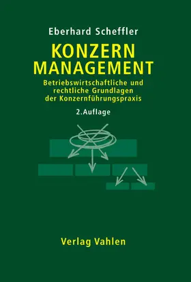 Scheffler |  Konzernmanagement | Buch |  Sack Fachmedien