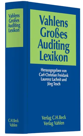 Freidank / Lachnit / Tesch |  Vahlens Großes Auditing Lexikon | Buch |  Sack Fachmedien
