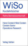 Corsten / Sartor |  Operations Research | Buch |  Sack Fachmedien