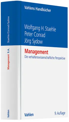 Staehle / Conrad / Sydow | Management | Buch | 978-3-8006-3513-9 | sack.de