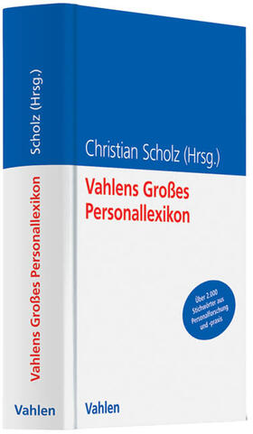 Scholz | Vahlens Großes Personallexikon | Buch | 978-3-8006-3750-8 | sack.de