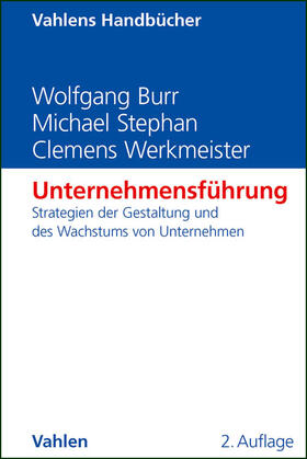 Burr / Stephan / Werkmeister |  Unternehmensführung | Buch |  Sack Fachmedien
