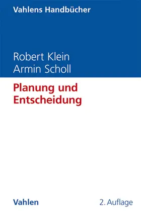 Klein / Scholl |  Planung und Entscheidung | Buch |  Sack Fachmedien