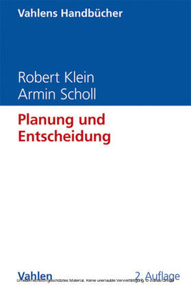 Klein / Scholl | Planung und Entscheidung | E-Book | sack.de