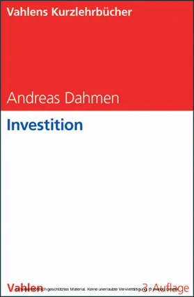 Dahmen |  Investition | eBook | Sack Fachmedien
