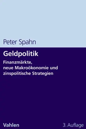 Spahn |  Geldpolitik | eBook | Sack Fachmedien