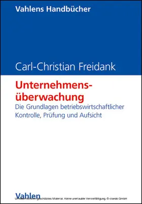 Freidank |  Unternehmensüberwachung | eBook | Sack Fachmedien