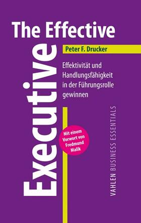 Drucker | The Effective Executive | Buch | 978-3-8006-4671-5 | sack.de