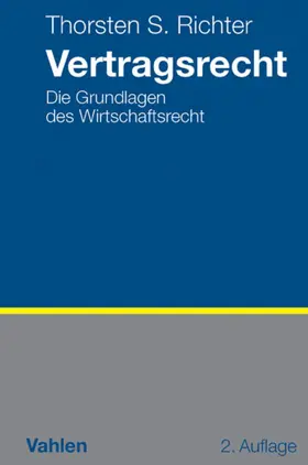 Richter |  Vertragsrecht | eBook | Sack Fachmedien