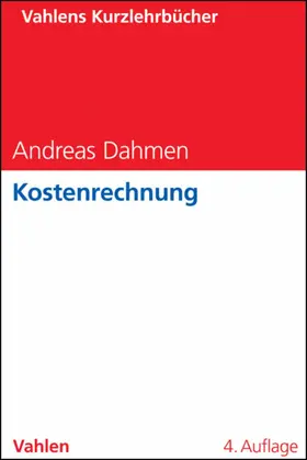 Dahmen |  Kostenrechnung | eBook | Sack Fachmedien