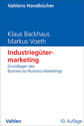 Backhaus / Voeth |  Industriegütermarketing | Buch |  Sack Fachmedien