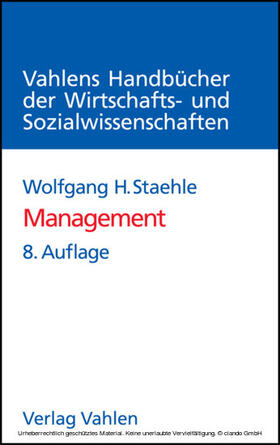 Staehle / Conrad / Sydow | Management | E-Book | sack.de