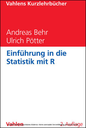 Behr / Pötter | Einführung in die Statistik mit R | E-Book | sack.de