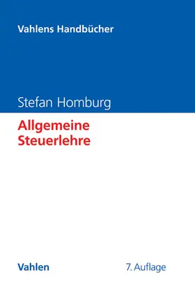 Homburg |  Allgemeine Steuerlehre | Buch |  Sack Fachmedien