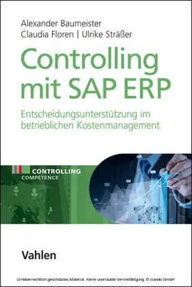 Baumeister / Floren / Sträßer |  Controlling mit SAP ERP | eBook | Sack Fachmedien