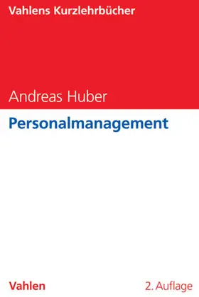 Huber |  Personalmanagement | eBook | Sack Fachmedien