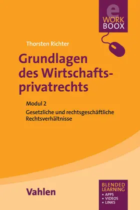 Richter |  Grundlagen des Wirtschaftsprivatrechts | eBook | Sack Fachmedien