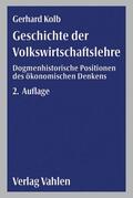 Kolb |  Geschichte der Volkswirtschaftslehre | eBook | Sack Fachmedien