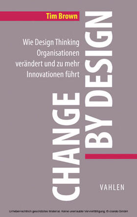 Brown | Change by Design | E-Book | sack.de