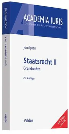Ipsen | Staatsrecht II | Buch | 978-3-8006-5527-4 | sack.de