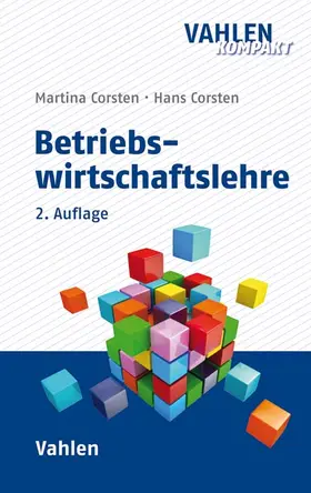 Corsten |  Betriebswirtschaftslehre | Buch |  Sack Fachmedien