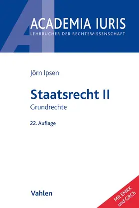 Ipsen | Staatsrecht II | Buch | 978-3-8006-5986-9 | www.sack.de