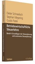 Schneeloch / Meyering / Patek |  Betriebswirtschaftliche Steuerlehre  | Buch |  Sack Fachmedien