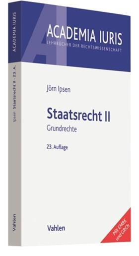 Ipsen | Staatsrecht II | Buch | 978-3-8006-6258-6 | sack.de
