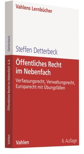 Detterbeck | Öffentliches Recht im Nebenfach | Buch | 978-3-8006-6506-8 | sack.de