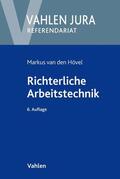 Hövel / Schneider |  Richterliche Arbeitstechnik | Buch |  Sack Fachmedien