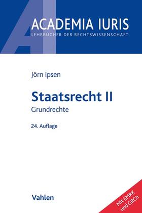 Ipsen | Staatsrecht II | Buch | 978-3-8006-6619-5 | sack.de