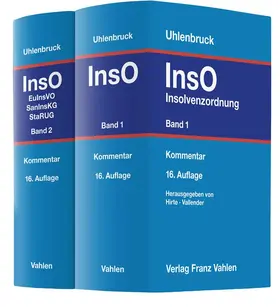 Hirte / Vallender / Mentzel |  Insolvenzordnung | Buch |  Sack Fachmedien