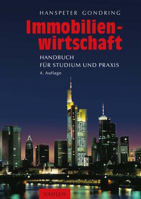 Gondring | Immobilienwirtschaft | Buch | 978-3-8006-6867-0 | sack.de