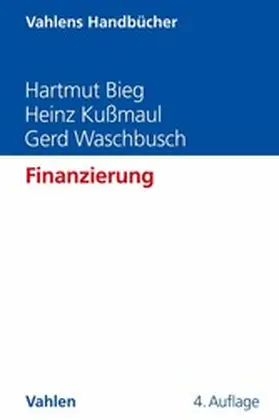 Bieg / Kußmaul / Waschbusch |  Finanzierung | eBook | Sack Fachmedien