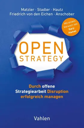 Matzler / Stadler / Hautz |  Open Strategy | Buch |  Sack Fachmedien