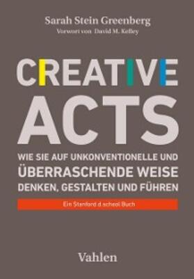 Stein Greenberg | Creative Acts | E-Book | sack.de