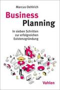 Oehlrich |  Business Planning | Buch |  Sack Fachmedien