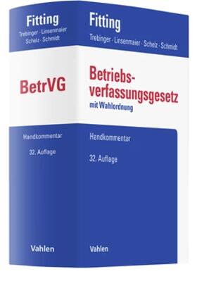 Fitting / Trebinger / Linsenmaier | Betriebsverfassungsgesetz: BetrVG | Buch | 978-3-8006-7112-0 | sack.de
